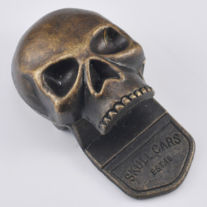 Skull Cars Skull Handle Zinc Alloy Cabinet Hardware Antique Bronze <b>Industrial</b> Design - Product Image 3