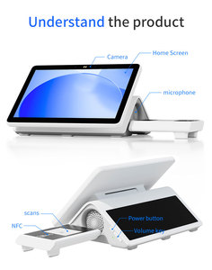 Terminal POS Android 11 de Alto Rendimiento de 10.1 Pulgadas, 2 GB de Almacenamiento, 32 GB de RAM, Bluetooth 5.2 para Gestión de Inventario y Punto de Venta - Product Image 5