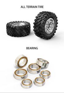 MJX H12Y+ Coche <span class=keywords><strong>de</strong></span> <span class=keywords><strong>juguete</strong></span> teledirigido a escala 1/12 con motor sin escobillas, accesorios metálicos, camión todoterreno <span class=keywords><strong>de</strong></span> escalada - Product Image 3