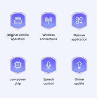 Mini adaptador CarPlay inalámbrico de actualización 2025, Plug and Play para IPhone, Compatible con modelos de coche con cable OEM 2016 + directo de fábrica