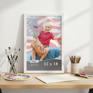 Popular Customized Color Display Picture Frames Multi-Sized <b>White</b> Mdf Photo Frame Wood Frames With Paper <b>Wrapped</b> - Product Image 1