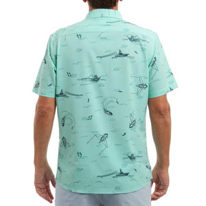 Camisa de pesca personalizada con lentejuelas, de poliéster Dry Fit, con bolsillo estilo vaquero, protección solar SPF 50, con botones, para otoño - Product Image 4