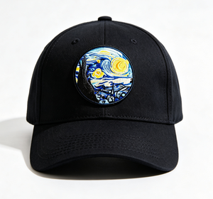 Customizable <strong>Van</strong> <strong>Gogh</strong> Starry Night Sky Embroidery Patch Suitable for Clothing Jeans Jackets Backpacks Hoodies-decal Dresses - Product Image 3