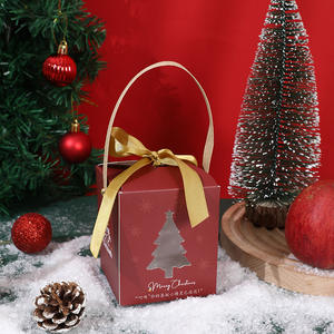 Boîte Cadeau de Noël de Luxe Recyclable en Gros avec Doublure en Mousse pour Bonbons, Noix, Chocolats, Gâteaux et Pâtisseries, Fermeture <span class=keywords><strong>Magnétique</strong></span> - Product Image 5