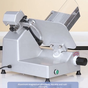 Máquina Rebanadora de Carne Eléctrica, Rebanadora de Alimentos Ajustable en Grosor, Uso Comercial y Doméstico, Corta Vegetales y Queso - Product Image 2