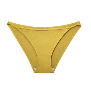 Nouvelles culottes hipster sexy en satin élastique sans couture pour femmes, taille basse, en maille, matière Spandex/Nylon, deux styles, ODM, 10 couleurs, taille élastique - Product Image 5