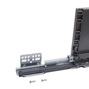 Cao Cấp 199Mm Mềm Đóng Mỏng Hộp Ngăn Kéo Đôi Tường Trượt Hệ Thống Ngăn Kéo Cho Tủ Bếp - Product Image 6