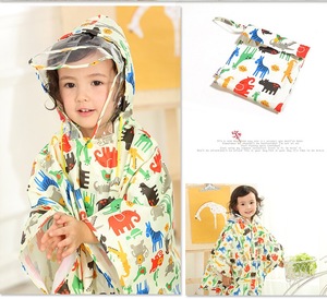 Impermeabile per Bambini Stile <span class=keywords><strong>Poncho</strong></span> con Stampa Animale Completa, Mantella Antivento con Ampia Tesa, <span class=keywords><strong>Poncho</strong></span> alla Moda per Ragazzi e Ragazze - Product Image 6