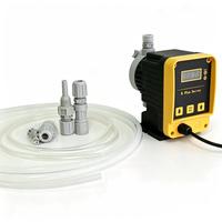 Pompe doseuse à diaphragme solénoïde numérique pour acides, alcalis et chlore liquide