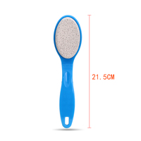 Lime et Râpe à Pieds 2-en-1 Polyvalentes avec Brosse à Pieds, Double Face, en Plastique, Portable, Outil Professionnel de Soin des Pieds