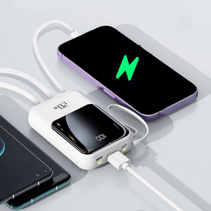 Phổ biến mới nhất điện thoại di động sạc 20000mAh tiêu chuẩn thực <span class=keywords><strong>mini</strong></span> xách tay siêu nhanh sạc pin ngân hàng điện - Product Image 4