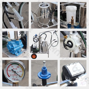 Máquina Portátil Automática Eléctrica para Producción de Leche de Vaca, Cabra, Oveja y Camello, Móvil, de Acero Inoxidable 304, para Ordeño de Vacas Lecheras - Product Image 6