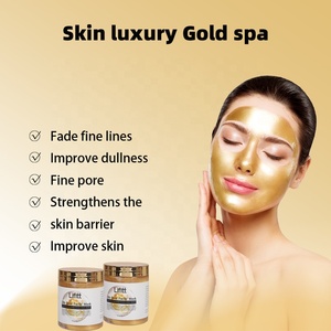 Mascarilla Facial de Arcilla con Colágeno y Oro 24k OEM, Antienvejecimiento, Antiarrugas, Suavizante, Hidratante, Antitoxinas, Antiacné, Reparadora - Product Image 3