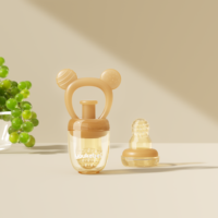 Produits pour bébés avec logo personnalisé, ensemble de mangeoires à fruits pour enfants, sans BPA, en silicone, mini-sucettes pour congélateur, tétines d'alimentation pour bébés