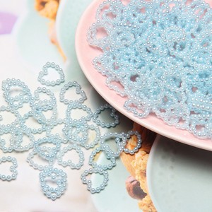 CEHNXI Venta al por Mayor de Dijes Kawaii en Forma de Corazón de 500g, Mezcla de Colores, Cuentas Sueltas para Manualidades, Decoración para Carcasas de Teléfono - Product Image 3