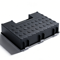 Boîte de rangement en plastique PP rigide moulé par injection OEM ODM avec compartiments individuels pour outils, vis et pièces de quincaillerie