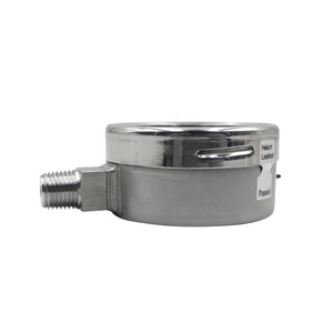 고정밀 2.5 인치 63mm 모든 스테인리스 스틸 700 바 압력 게이지 15kg - Product Image 2