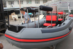 14ft RIB430 Gris Foncé Nervure <span class=keywords><strong>Gonflable</strong></span> <span class=keywords><strong>Bateau</strong></span> Sport Style Fibre De Verre Avec PVC Hypalon 1.2mm D'épaisseur pour Sauvetage Patrouille De Pêche - Product Image 6