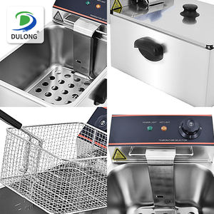 Freidora Eléctrica Comercial de Acero Inoxidable de Alta Calidad con Canasta Grande, Precio Directo - Product Image 3