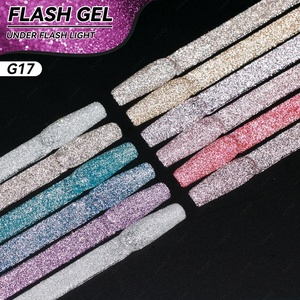 JTING Suministros para Uñas, Diseño de Marca Personalizado, 12 Colores, Esmalte Reflectante, Gel Vernis, OEM, Gel Brillante con Diamantes de Imitación para Uñas - Product Image 1