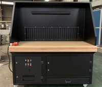Banc de travail mobile multifonctionnel pour le meulage et le polissage avec système de filtration
