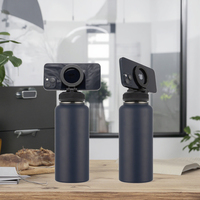 en acier inoxydable nouvelle salle de sport sport et camping isolé sous vide support de téléphone magnétique à double usage