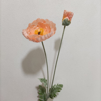 Smart Empire Géant Faux Soie Coquelicot Fleur Multicolore Coquelicots De Maïs Grande Fleur De Coquelicot Artificielle Pour La Décoration