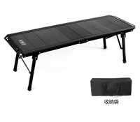 Nouvelle conception 2025, module IGt, table pliante de camping, table en métal extérieure relevable pour cuisine mobile, barbecue, boisson au thé