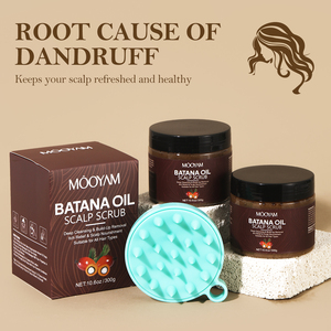 Masajeador DE CUIDADO DE Spa Saclp, champú de Etiqueta Privada, Limpieza Profunda, aceite de Batana, exfoliante para el cuero cabelludo para el crecimiento del cabello, picazón seca en el cuero cabelludo - Product Image 6