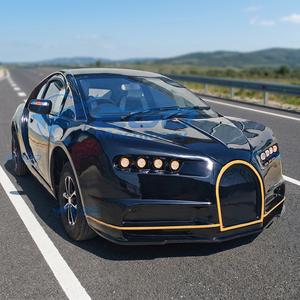Offre Spéciale Annuelle : Voiture de Sport Électrique Noire, Classique et Luxueuse, pour Loisirs et Tourisme, à Quatre Roues - Product Image 1