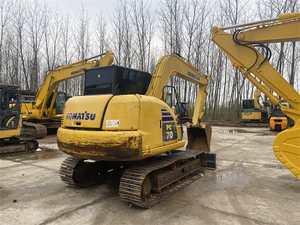 Excavadora hidráulica Komatsu PC70 usada, modelo Mini 7Ton, peso operativo, motor de núcleo Original, caja de cambios, bomba de engranajes PLC - Product Image 3