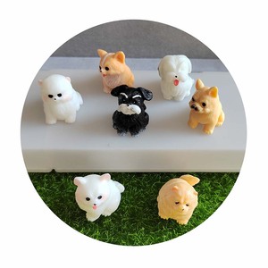 ตุ๊กตาสุ<span class=keywords><strong>น</strong></span>ัข3D ขนาดเล็ก100ชิ้นตัวละครสุนัขสัตว์เหมือ<span class=keywords><strong>น</strong></span>จริงสำหรับตุ๊กตาบ้านเค้กท็อปเปอร์วันหยุดของตกแต่งงานปาร์ตี้ - Product Image 3
