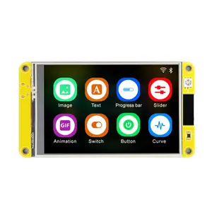 2.8 Polegada ESP32 Placa de Desenvolvimento 240*320 WiFi E Bluetooth Módulos Compatíveis Touch Screen LCD Control Board CH9102 Para Arduino