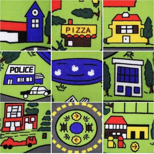 Children Educational Road Traffic Area <strong>Rugs</strong> for Bedroom Play Room and <strong>Nursery</strong> - Product Image 4