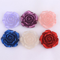 Nouveauté 2026 : Breloques en résine lumineuses en forme de rose en velours doux et coloré, moins d'un dollar, jouets en sachet surprise T22, breloques pour slime