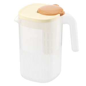 Cold Water Pitcher 2L Rectangle Plastic With Lid For Fruit Tea Party Use - Product Image 5