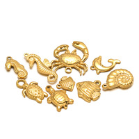 MIENTER acier inoxydable femmes collier breloques accessoires or Pvd luxe tortue crabe pendentif pour Bracelets colliers