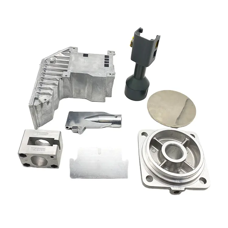 Kunden spezifische Ersatzteile für die CNC-Bearbeitung OEM-Druckguss verfahren aus Aluminium legierung