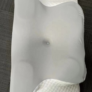 Almohada <span class=keywords><strong>cervical</strong></span> ortopédica terapéutica de espuma viscoelástica de rebote lento ergonómica personalizada, cojín de almohada de mariposa para dormir de lado - Product Image 4