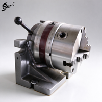 Tiger Cnc Indexing Spacers, Tête de division rapide compacte, Installation horizontale et verticale, Mandrin à 3 mors pour fraisage haute précision