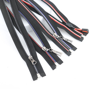 Nouveau Style <span class=keywords><strong>curseur</strong></span> personnalisé mode #5 séparation Nylon bobine <span class=keywords><strong>fermeture</strong></span> éclair 50cm dents colorées extrémité ouverte <span class=keywords><strong>fermeture</strong></span> éclair en Nylon <span class=keywords><strong>pour</strong></span> veste de vêtements de sport - Product Image 2