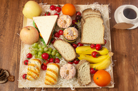 Plateaux de service alimentaire plateau en bois mince plateau en bois profond emballage alimentaire jetable plateau alimentaire personnalisé charcuterie