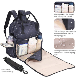 Bolsa de trocas de bebê, boa qualidade, venda, bebê, bolsa de fraldas portátil, mochila com grande capacidade para a mãe - Product Image 6