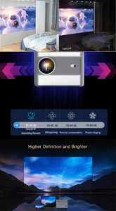 Aokang 1080 bản địa đa chức năng Movie thời gian <span class=keywords><strong>MOZART</strong></span> X6 1 di động có thể sử dụng p8i mini LED chiếu điện thoại cho các cuộc họp - Product Image 4