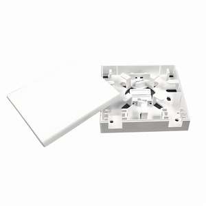 壁挂式室内塑料1端口SC光纤插座盒ATB玫瑰环面板，带FTTH端子，供室外使用 - Product Image 3