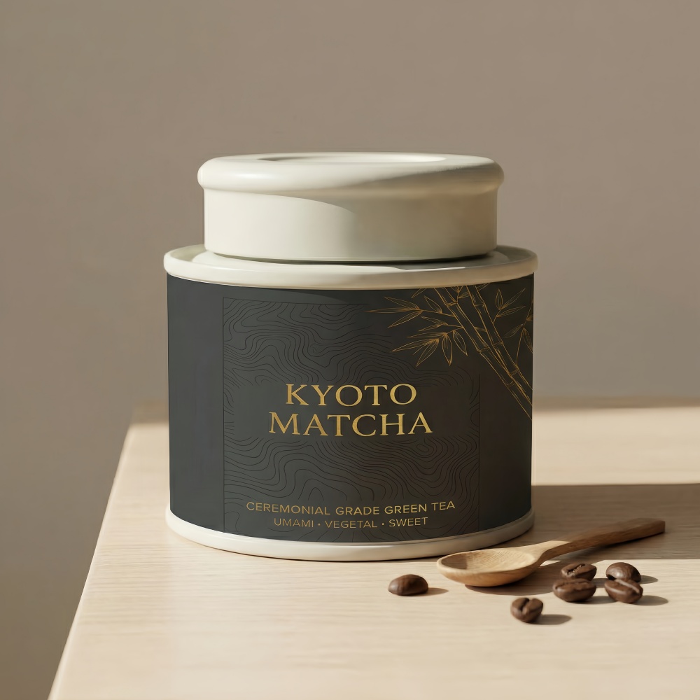 Customizable Eco-friendly Food-grade Packaging Paper Tube, Suitable for Packaging Coffee, Matcha, and Protein Powder Products