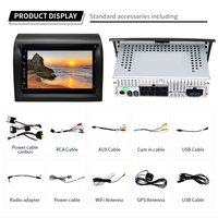 Système Android Klyde E-Class, écran tactile sans fil CarPlay, OBD2, GPS, amplificateur DSP, RGB, Fiat Doblo/Ducato/Fiorino