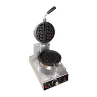 Nouveau gaufrier rotatif en acier inoxydable avec panneau de commande mécanique