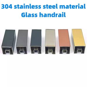 Barandillas de Acero Inoxidable Contemporáneas para <span class=keywords><strong>Escaleras</strong></span>, Instalación DIY, Barandilla de Acero Inoxidable 304 para Balcón y Escalera - Product Image 1