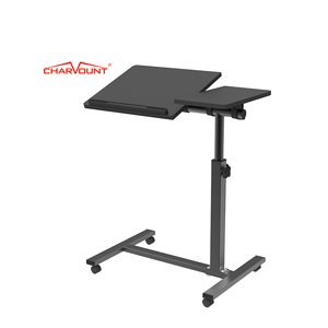 Carrito Móvil Ergonómico Universal para Laptop, <span class=keywords><strong>Mesa</strong></span> Ajustable en Altura para Laptop y <span class=keywords><strong>TV</strong></span> con <span class=keywords><strong>Ruedas</strong></span> - Product Image 1